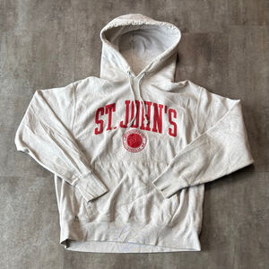 Men's Champion St. John's Reverse Weave Hoodie Size Large